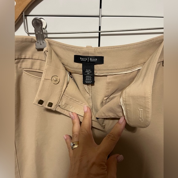 White House Black Market Slim Ankle pants - size 8 - Picture 6 of 7